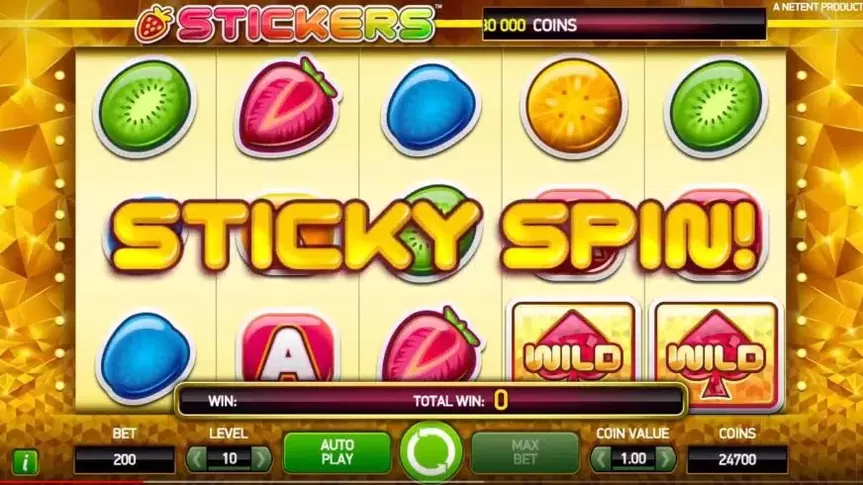Stickers slot screenshot 2