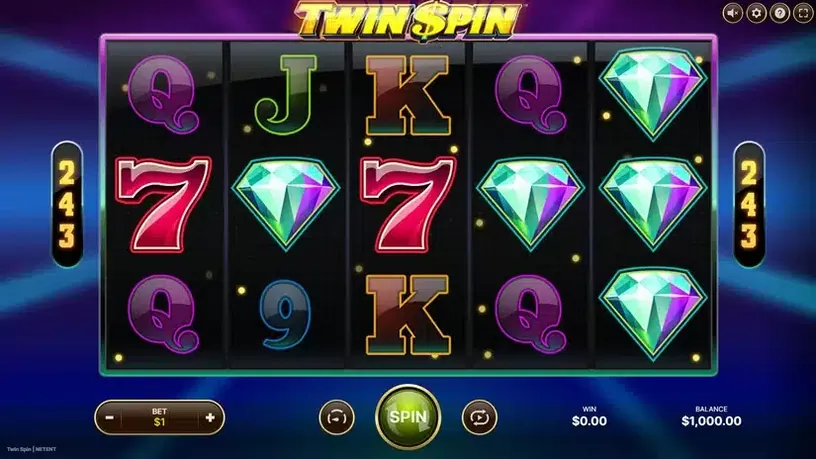 Twin Spin slot screenshot 1