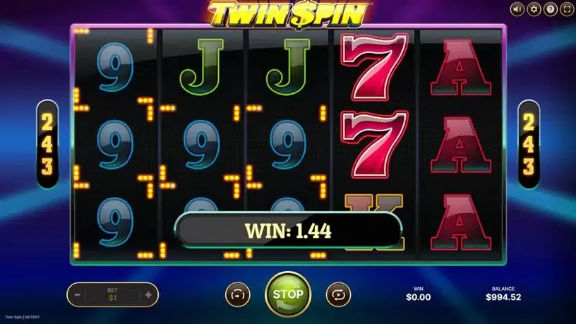 Twin Spin slot screenshot 4
