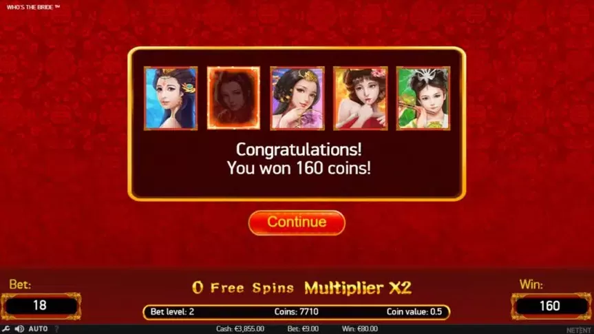 Who’s The Bride slot screenshot 5