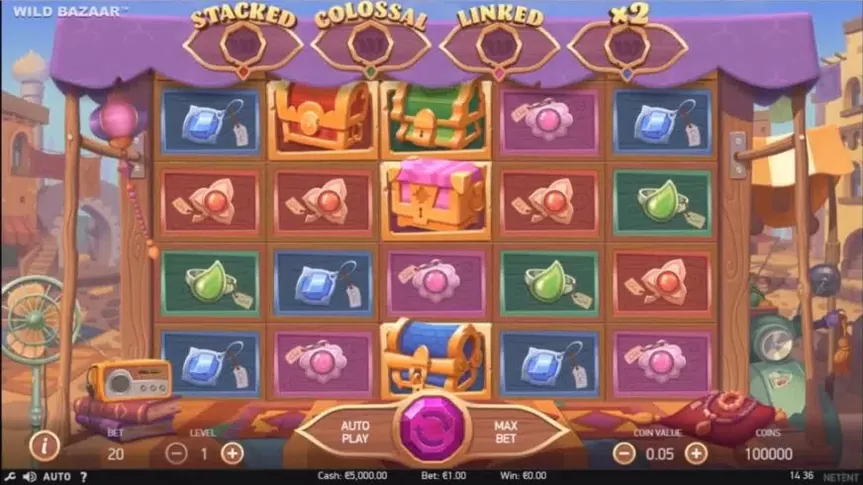 Wild Bazaar slot screenshot 7