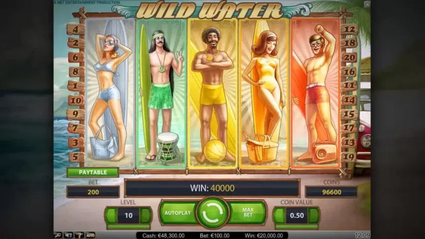 Wild Water slot screenshot 3