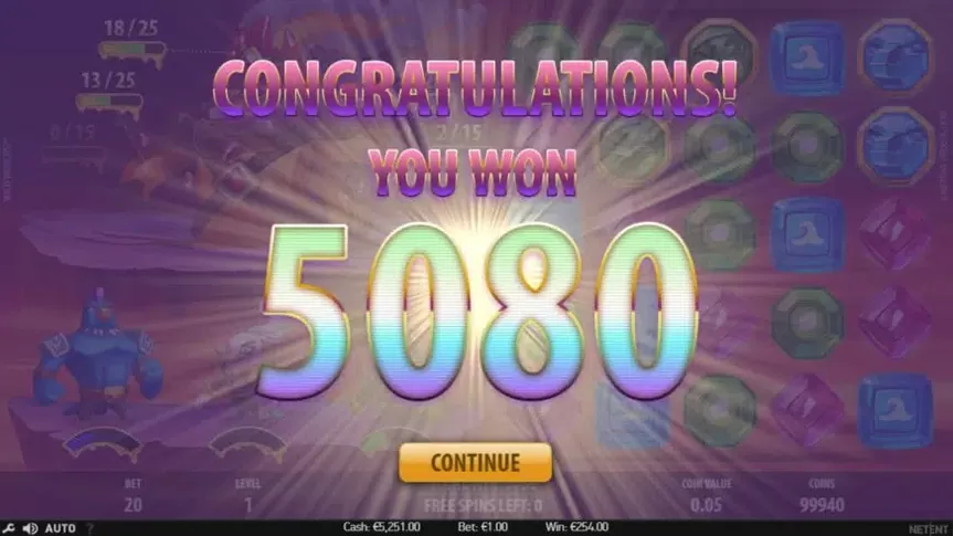 Wild Worlds slot screenshot 11