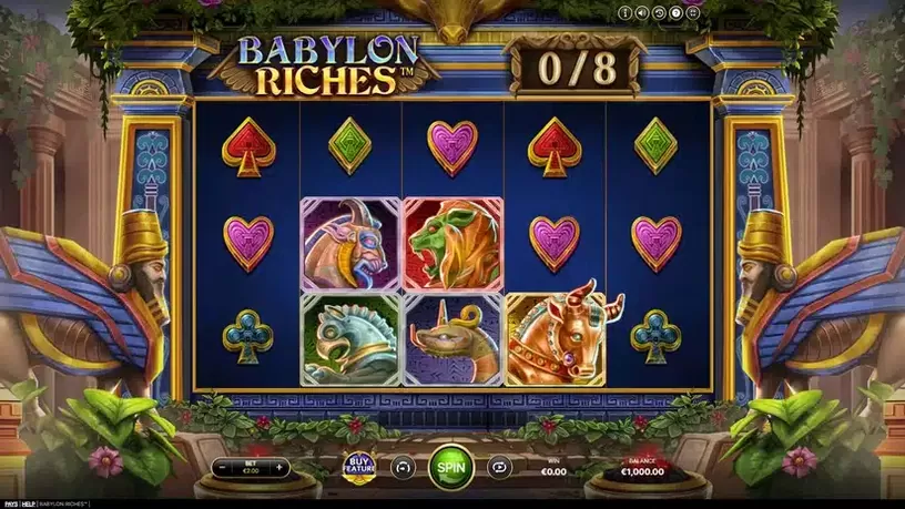 Babylon Riches slot screenshot 1