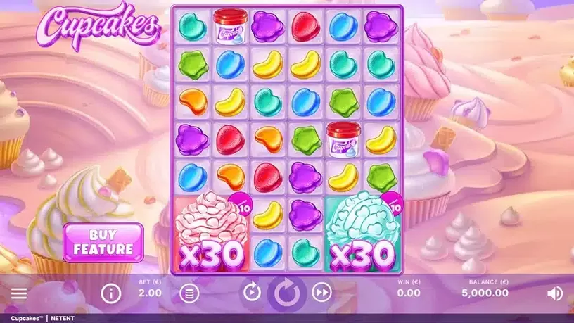 Cupcakes slot screenshot 1