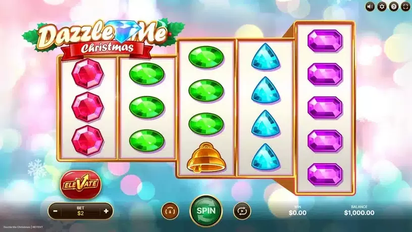 Dazzle Me Christmas slot screenshot 1