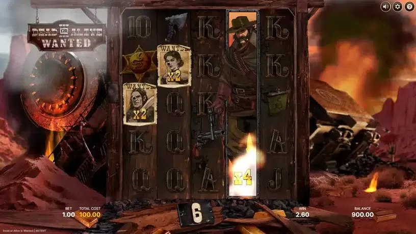 Dead or Alive 3 Wanted slot screenshot 4