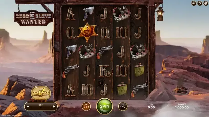 Dead or Alive 3 Wanted slot screenshot 1