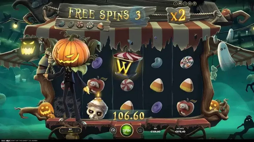 Don’t Eat the Candy slot screenshot 8