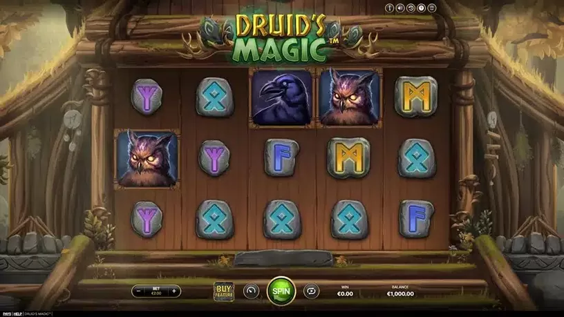 Druid’s Magic slot screenshot 1