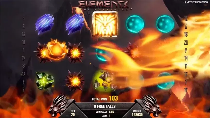 Elements: The Awakening slot screenshot 4