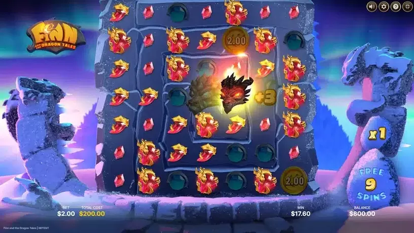 Finn and the Dragon Tales slot screenshot 6