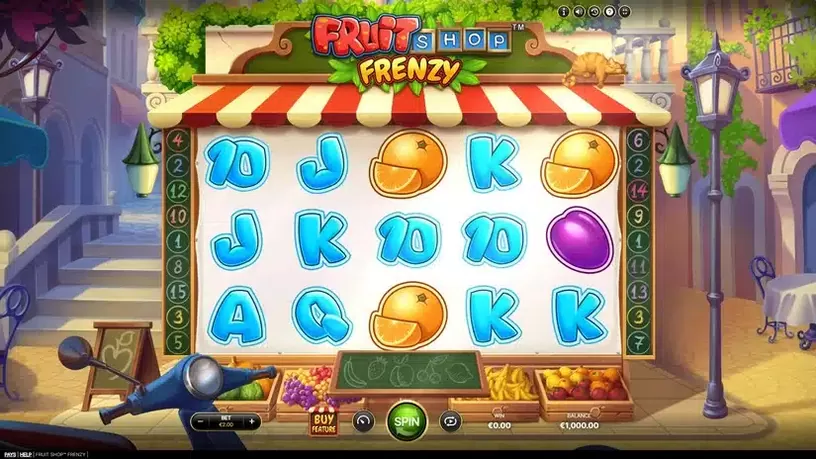 Fruit Shop Frenzy slot screenshot 1
