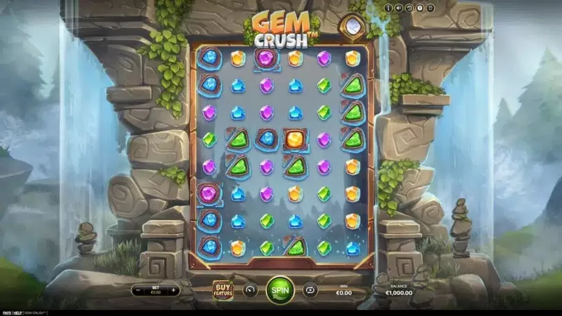 Gem Crush slot screenshot 1