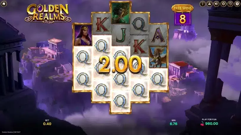 Golden Realms slot screenshot 5