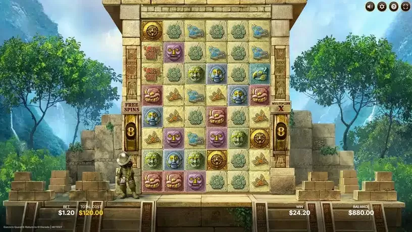Gonzo’s Quest 2 slot screenshot 7