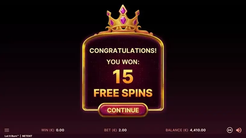 Let It Burn slot screenshot 2
