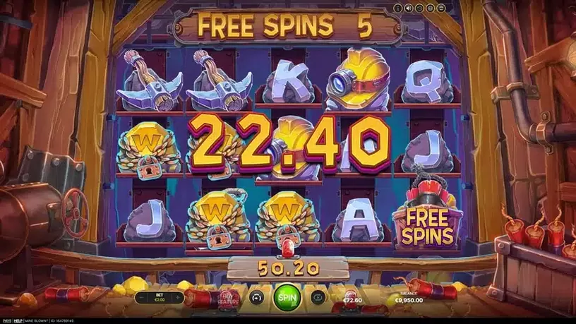 Mine Blown slot screenshot 5