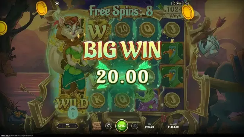 Ms Robin Hood slot screenshot 4
