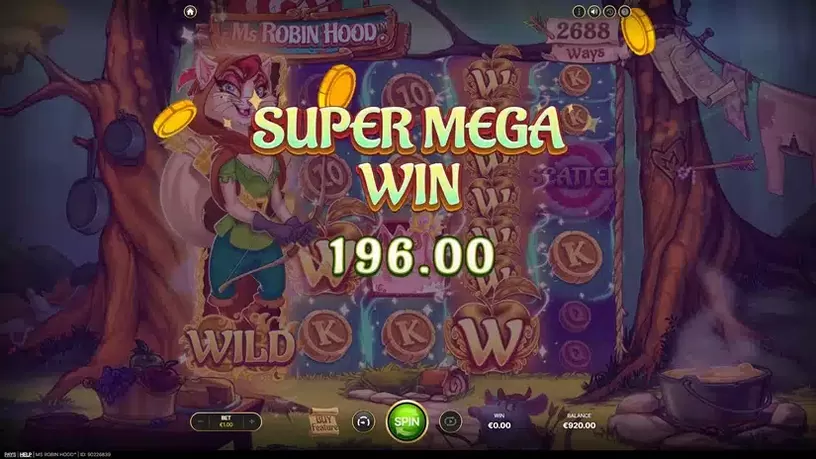 Ms Robin Hood slot screenshot 5