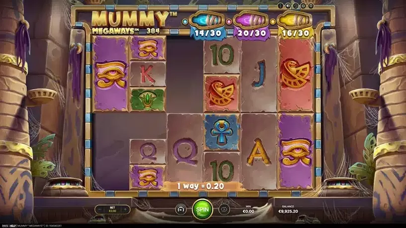 Mummy Megaways slot screenshot 3