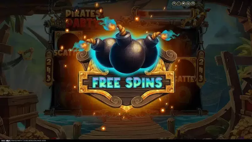 Pirates Party slot screenshot 4