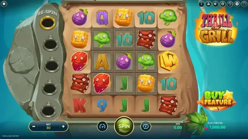 Thrill to Grill slot screenshot 1