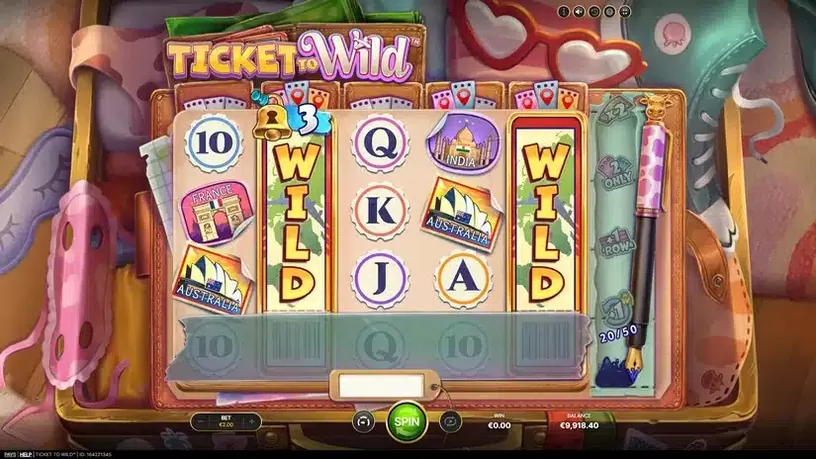 Ticket To Wild slot screenshot 5