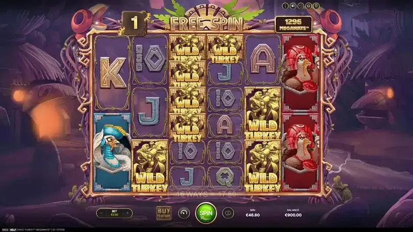 Wild Turkey Megaways slot screenshot 6