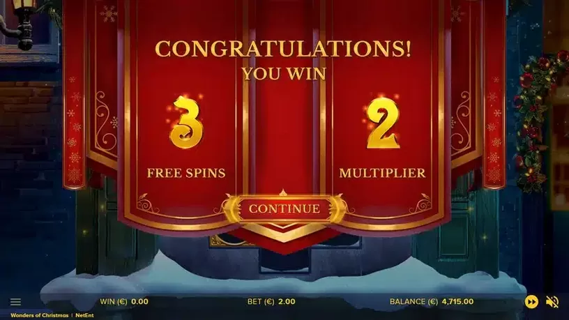 Wonders of Christmas slot screenshot 5