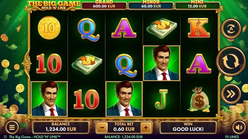 The Big Game Hold’N’Link slot screenshot 1