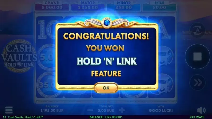 Cash Vault slot screenshot 3