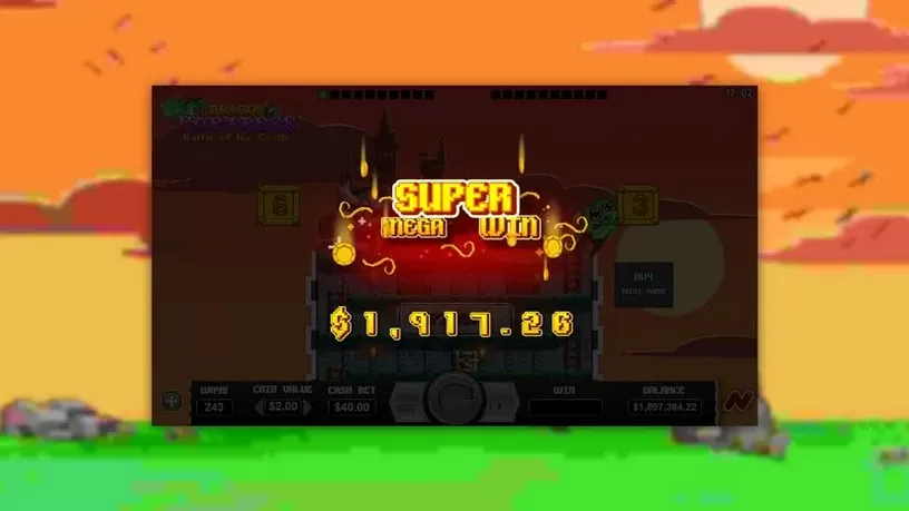 Dragon Fortress Battle of the Castle slot screenshot 8