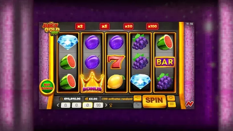 Juicy Gold 100 slot screenshot 1