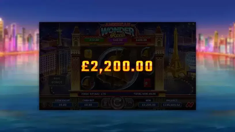 American Wonder Reels slot screenshot 5