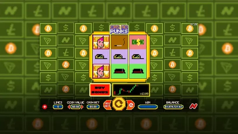 Casino Punks slot screenshot 1