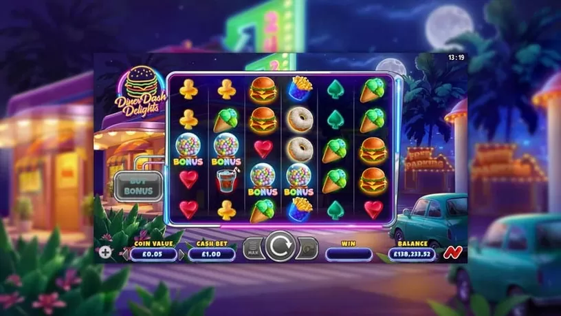 Diner Dash Delights slot screenshot 2