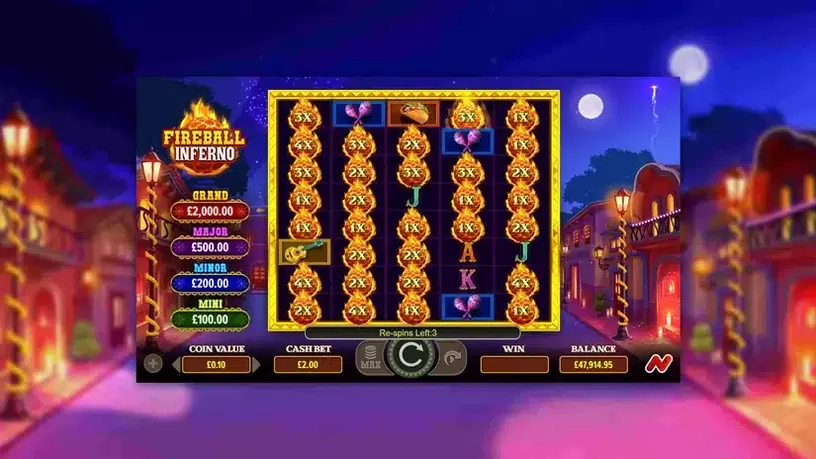 Fireball Inferno slot screenshot 7
