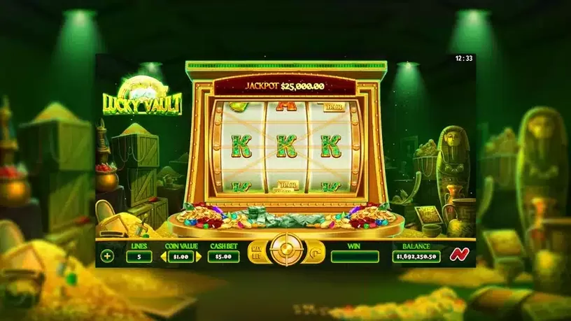 Lucky Vault slot screenshot 1