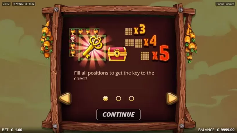 Bonus Bunnies slot screenshot 4