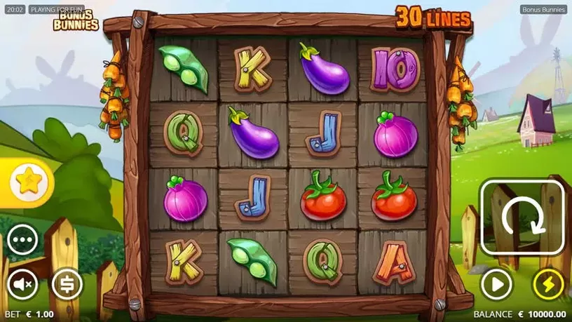 Bonus Bunnies slot screenshot 1