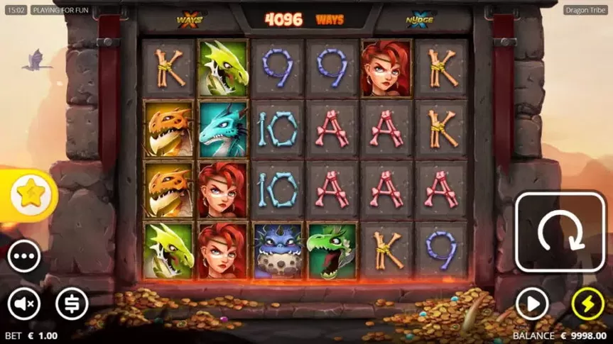Dragon Tribe slot screenshot 1