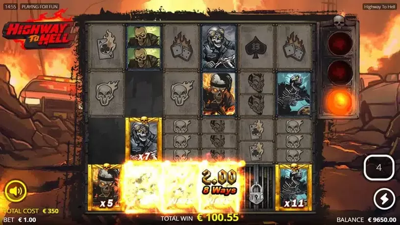 Highway to Hell slot screenshot 5