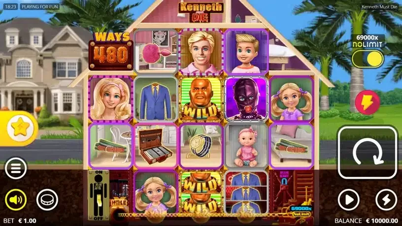 Kenneth Must Die slot screenshot 1