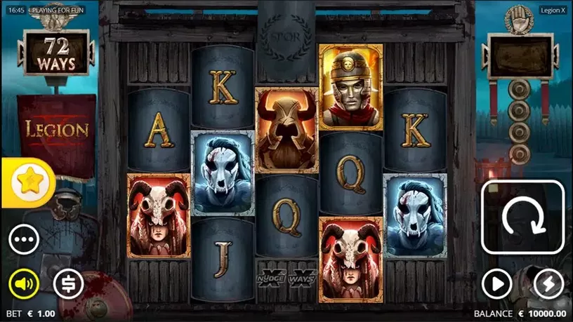 Legion X slot screenshot 1