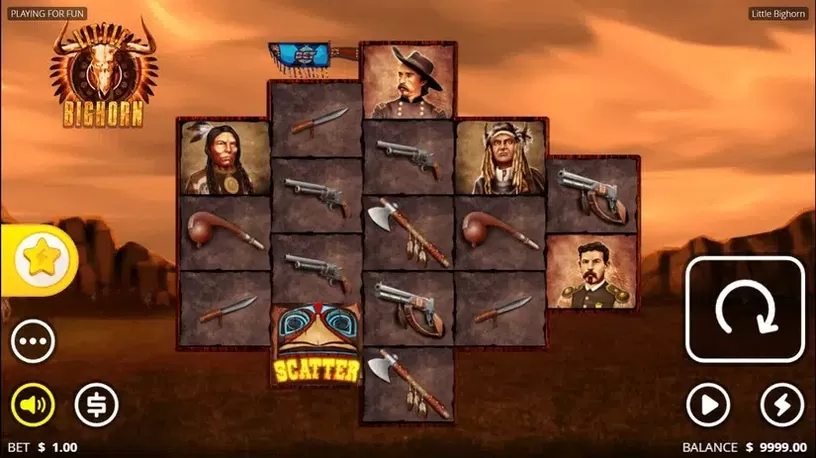 Little Bighorn slot screenshot 1