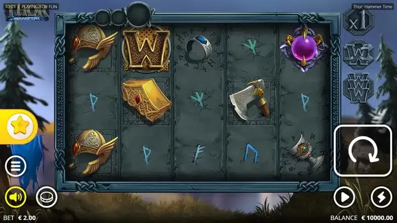 Thor Hammer Time slot screenshot 1