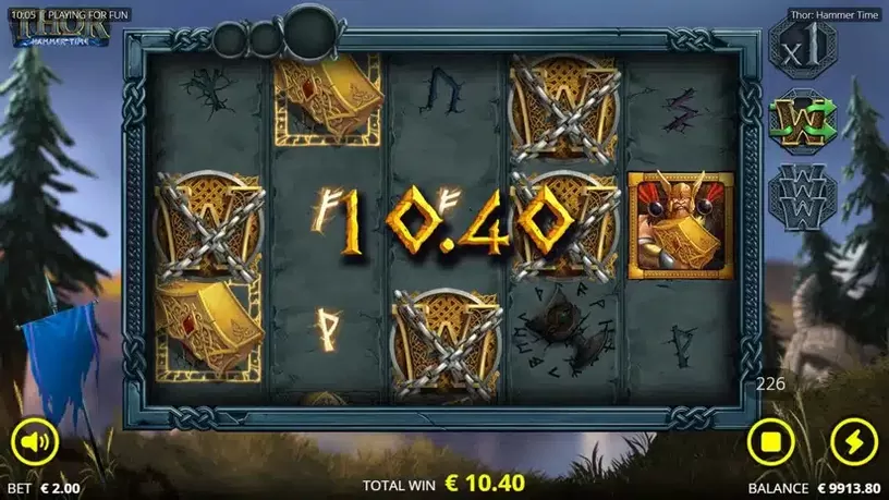 Thor Hammer Time slot screenshot 5