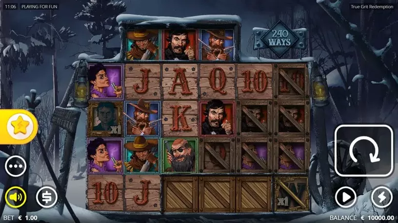 True Grit Redemption slot screenshot 1