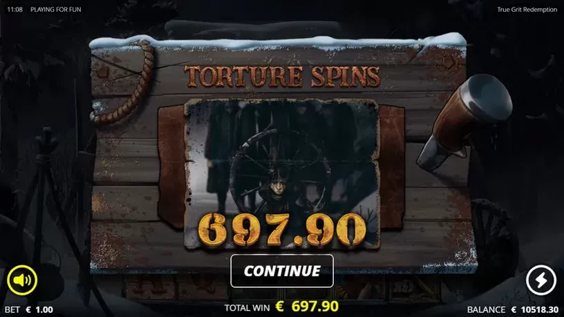 True Grit Redemption slot screenshot 7